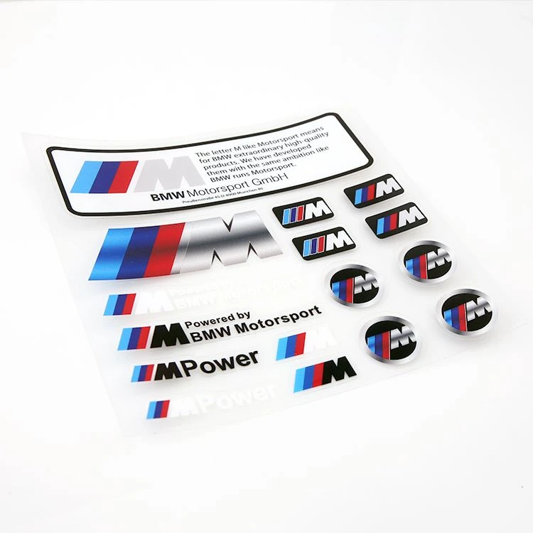 BMW sticker set