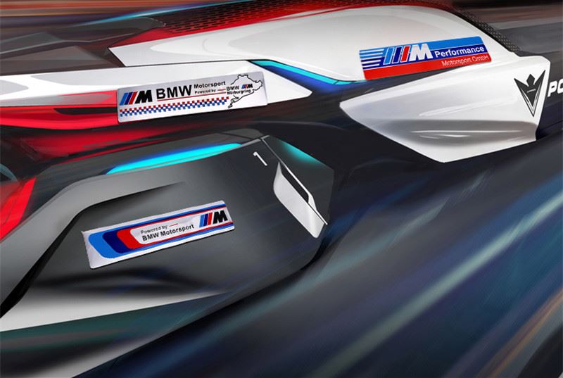 BMW auto badge BMW auto badge