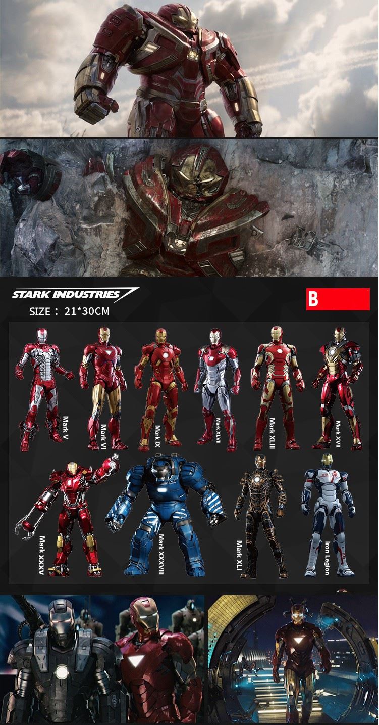 the iron man 3d sticker for kid the iron man 3d sticker for kid
