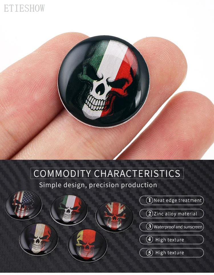 epoxy skull car sticker epoxy skull car sticker