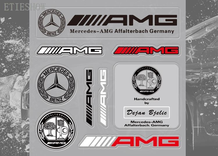 BENZ AMG sticker