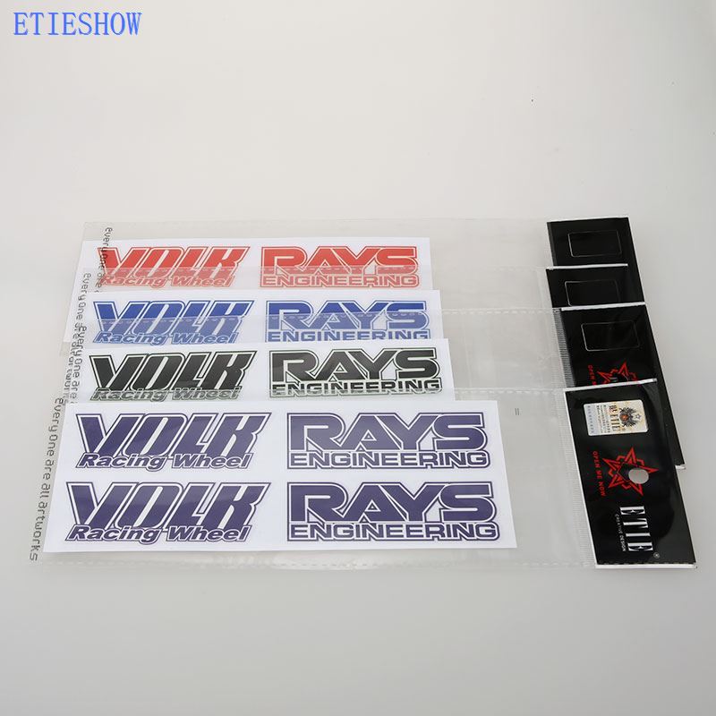 volk racing wheels decal
