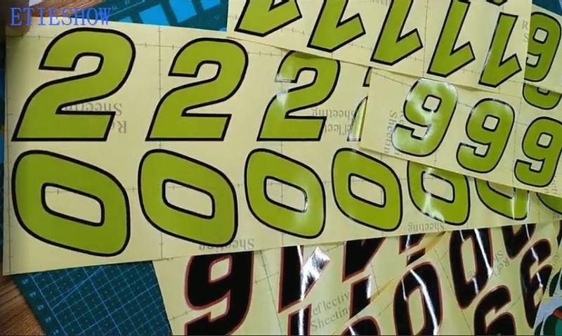 numbers sticker numbers sticker