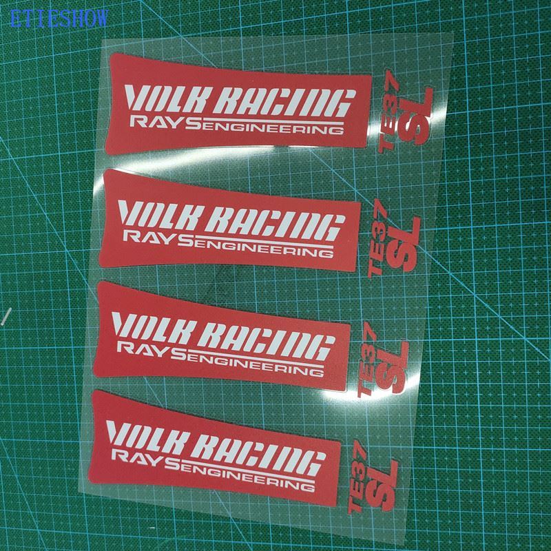 TE37 wheel stickers TE37 wheel stickers
