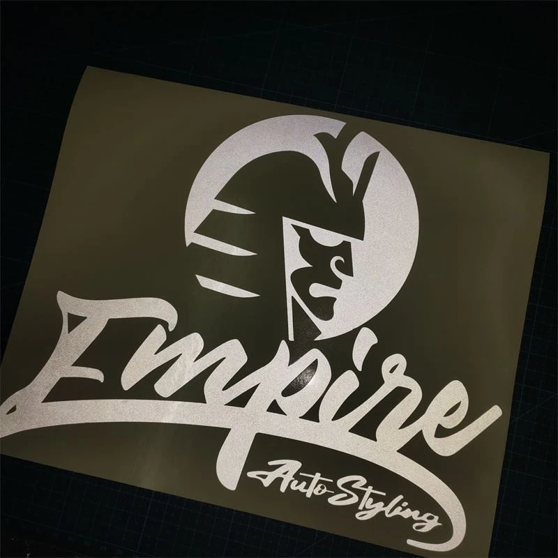 reflective die cut vinyl