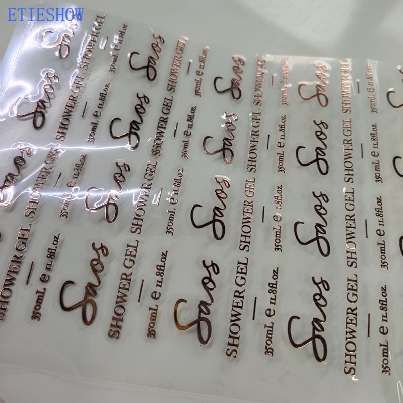 rose gold metal sticker rose gold metal sticker