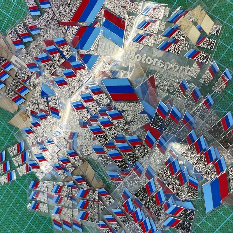 multi color electroplated sticker multi color electroplated sticker