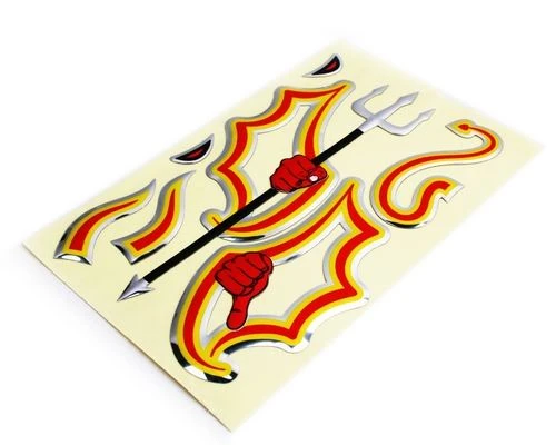 3d pvc car sticker