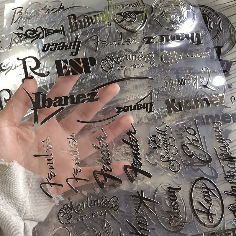 silver electroplated sticker silver electroplated sticker