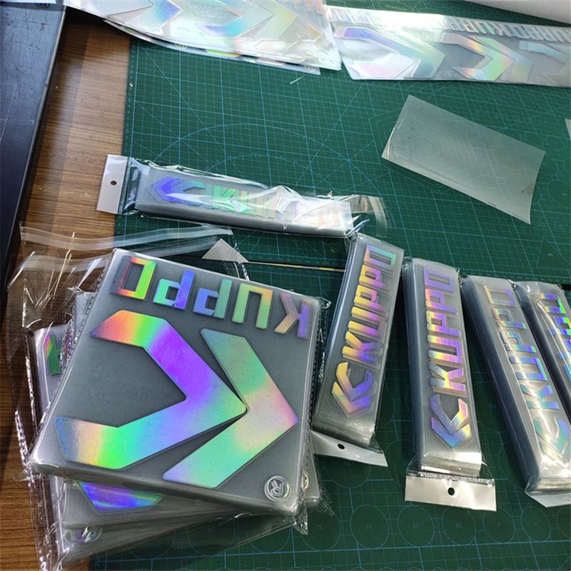 holographic die cut