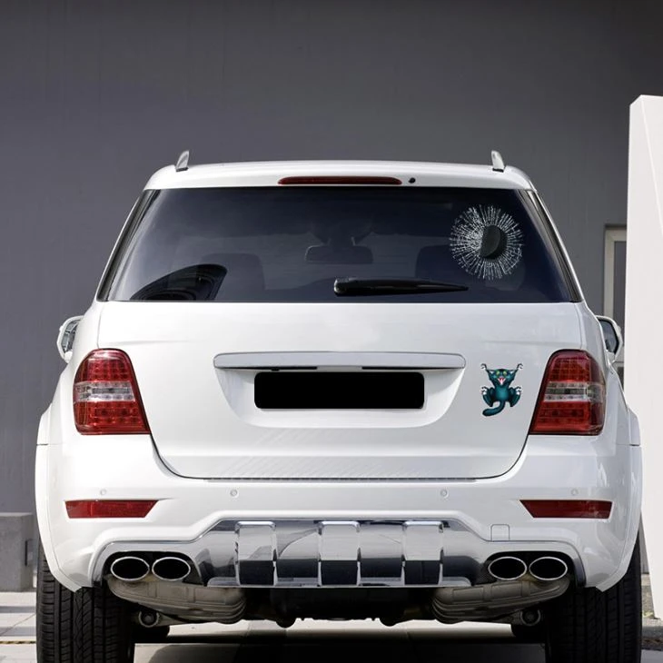 3D 아이스 하키 Funny Window Sticker