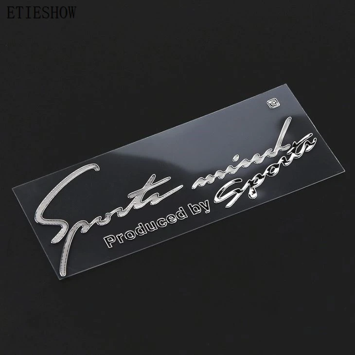 Electroform Metal Sticker