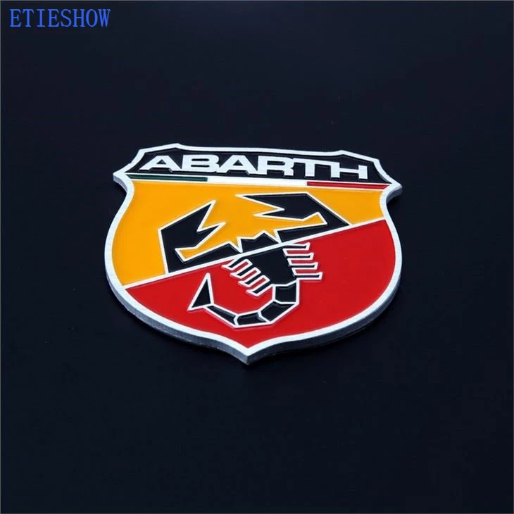 Fiat Abarth Metal Emblem