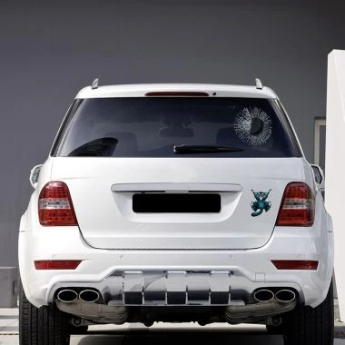 3D 아이스 하키 Funny Window Sticker