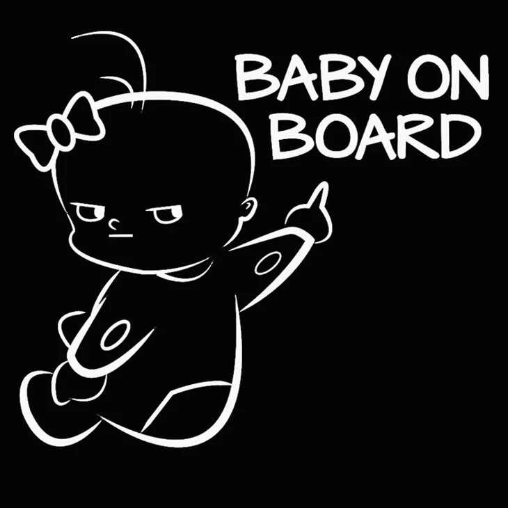 Car Sticker Baby On Board