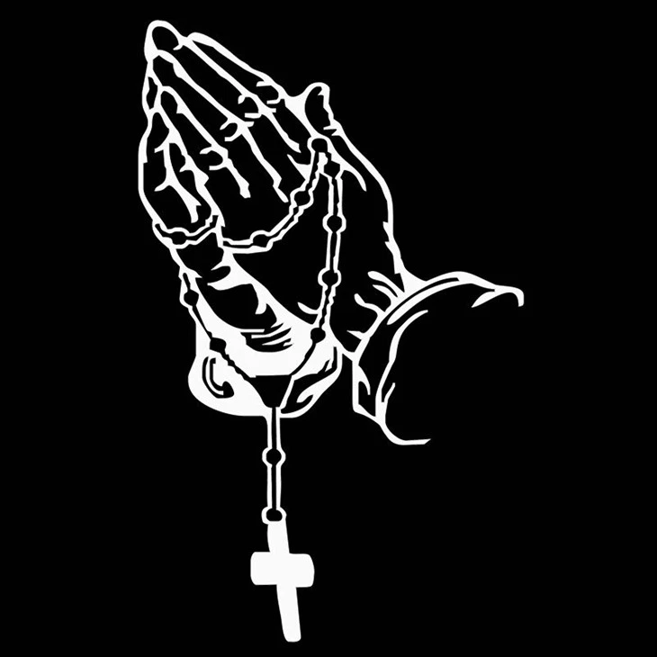 Car Decal Sticker Pray To God