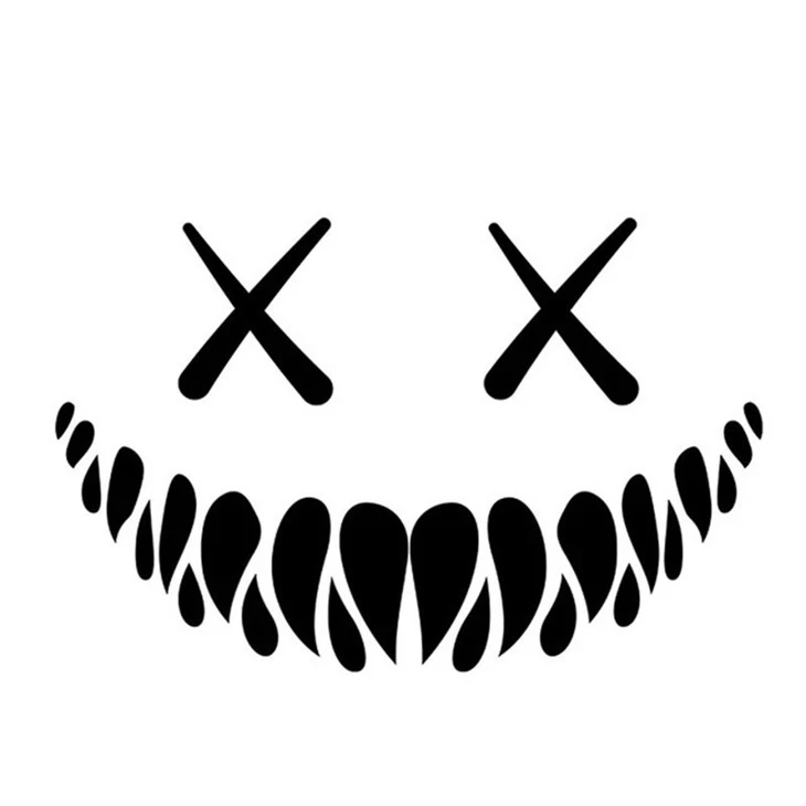 Automotive Car Body Halloween Style Decals