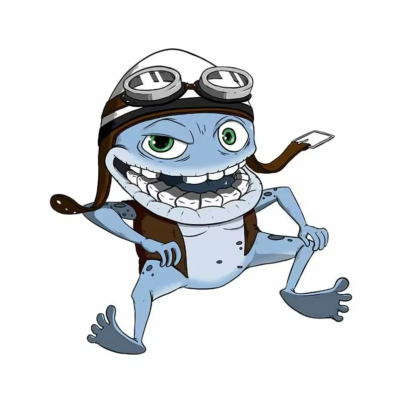 Crazy Frog Car Sticker