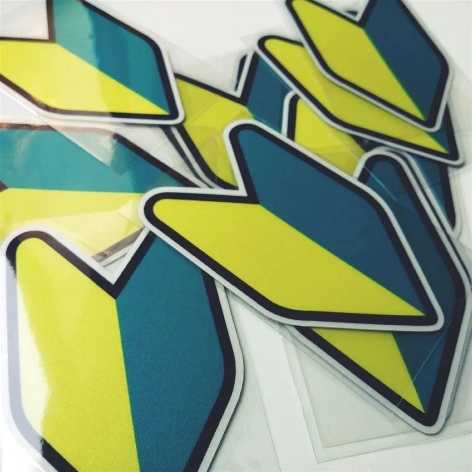 JDM Car Stickers Funny Leaf Decal factory
