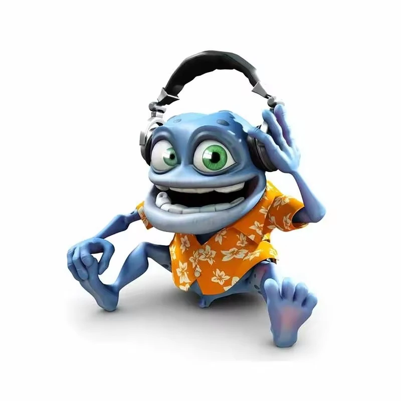 Crazy Frog Cartoon Decorative Decals