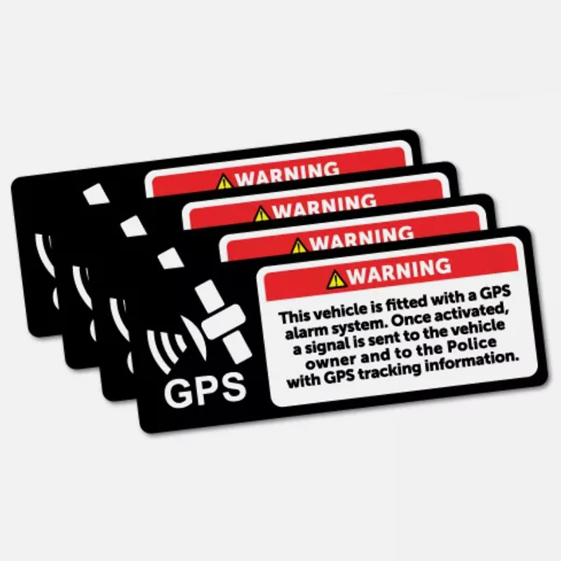 Warning Sticker For Caution