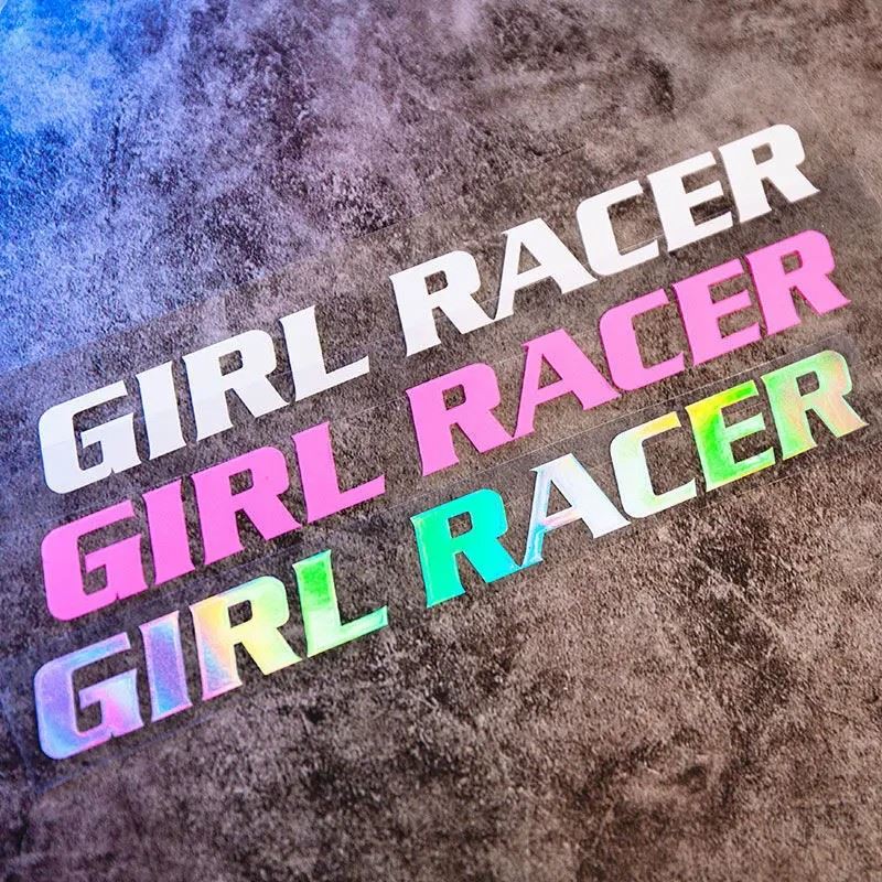 GIRL RACER Refit Laser Car Stickers factory