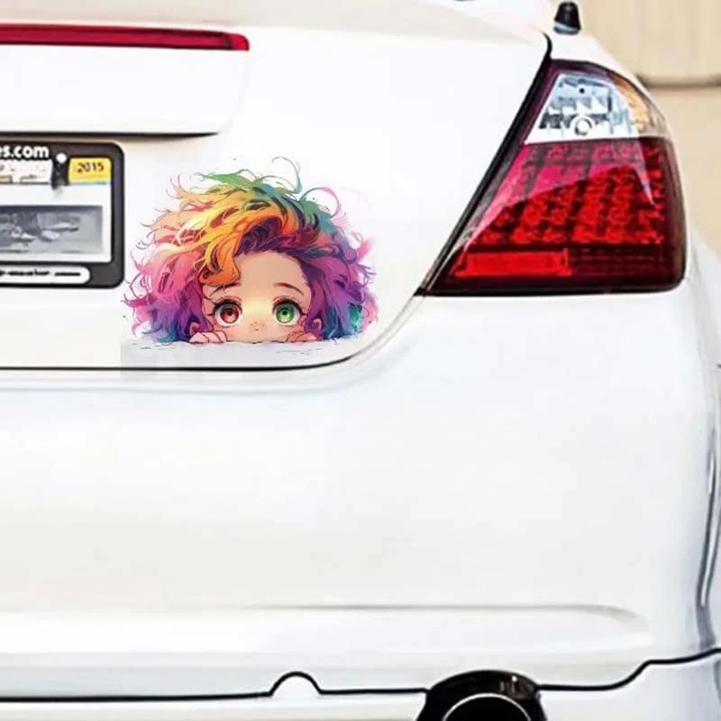 Anime Girl Window Sticker