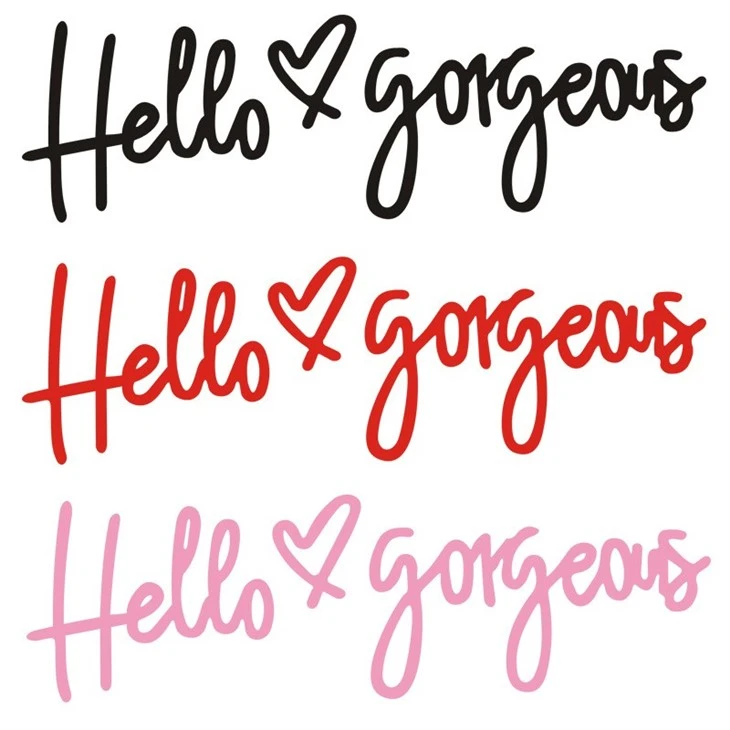 Car Sticker Letters Body Decal