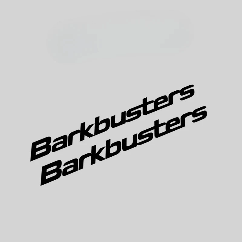 2pcs barkbusters 오토바이 스티커 방수
