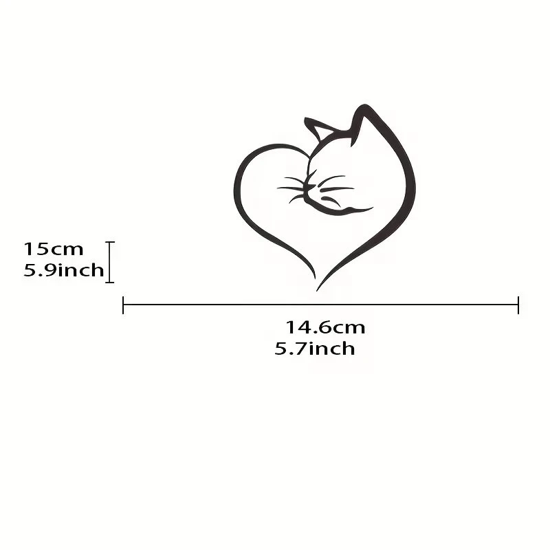 Cat Pattern Autocar Exterior Decoration