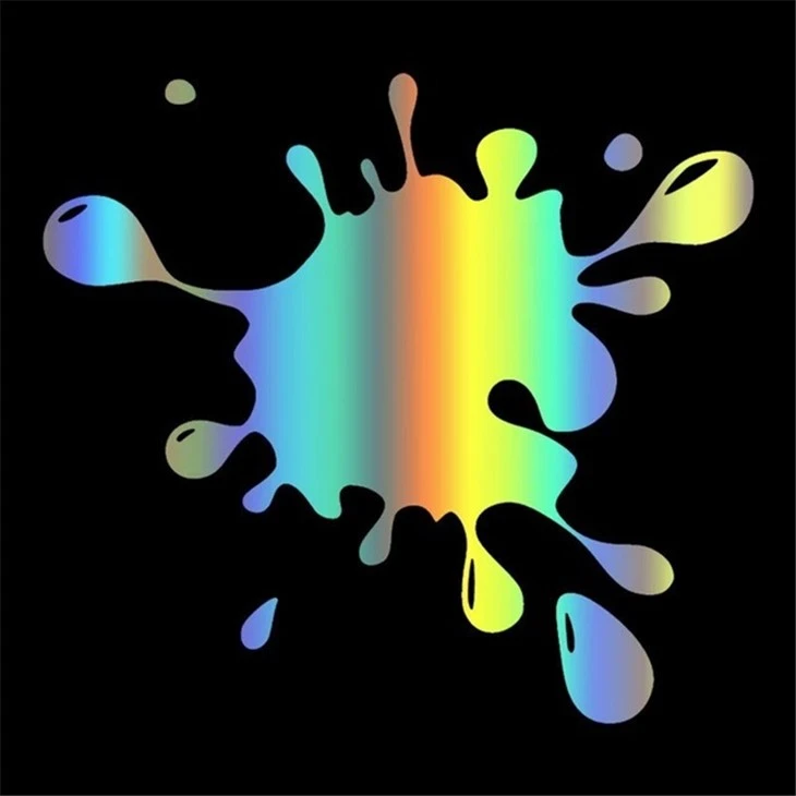 Car Decal Sticker Ink Paint Sputtering Style