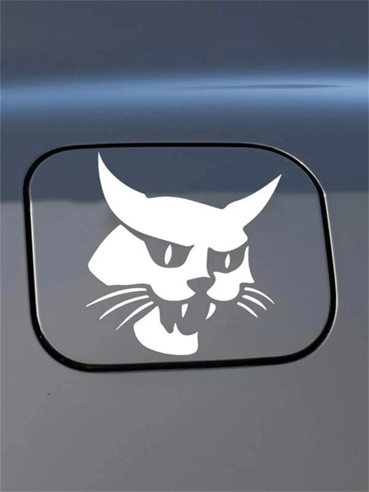 Ghost Hell Cat Car Sticker Decak