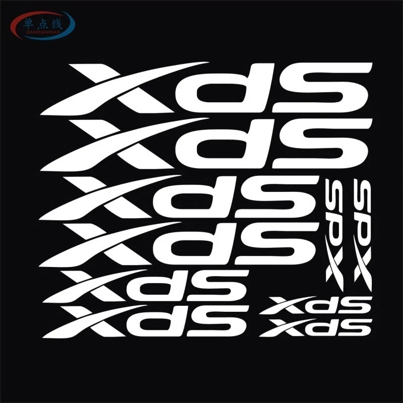 XDS 자전거 데칼 스티커