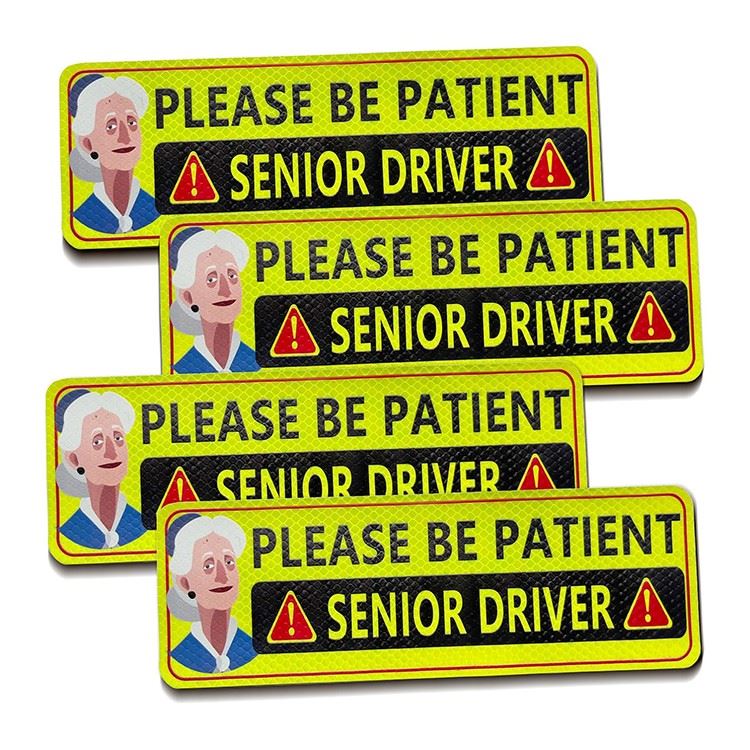 Please Be With Patient With Senior Driver