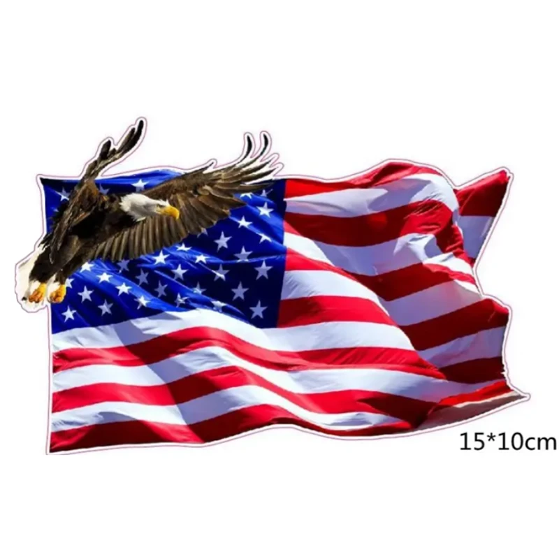 American Bald Eagle Car Decal