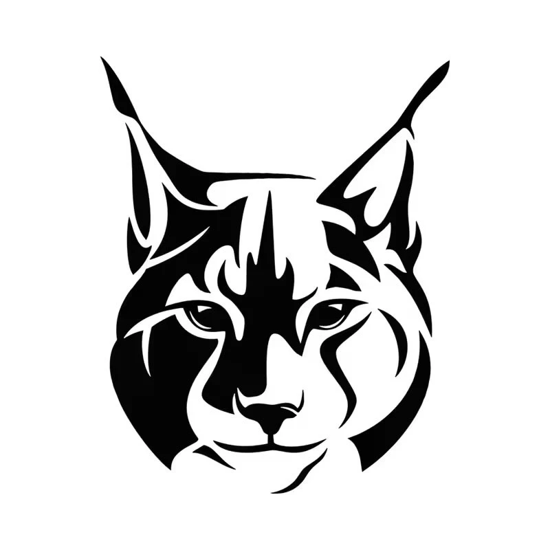 Animal Lynx Car Sticker Vinyl Decals