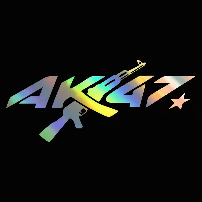 AK-47 Pattern Car Sticker
