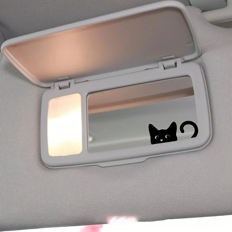 4PCS Car Rearview Mirror Peeking At Cat best