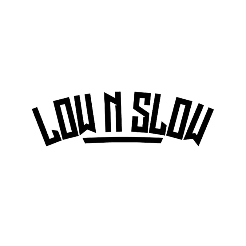 Vehicle Decal Sticker Die Cut Low N Slow