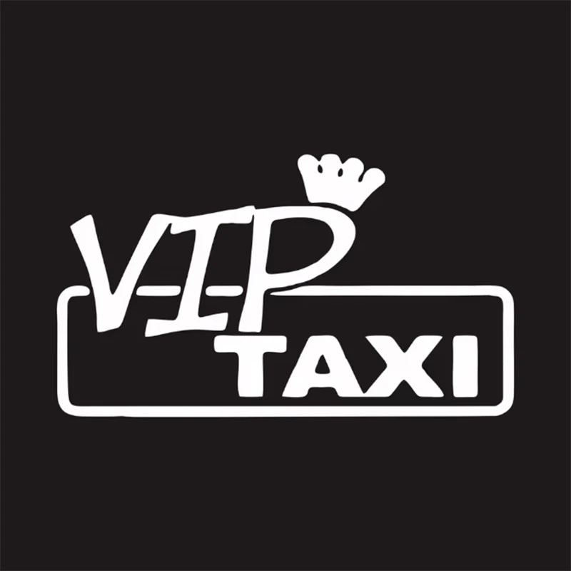 Vip Taxi Decal Sticker