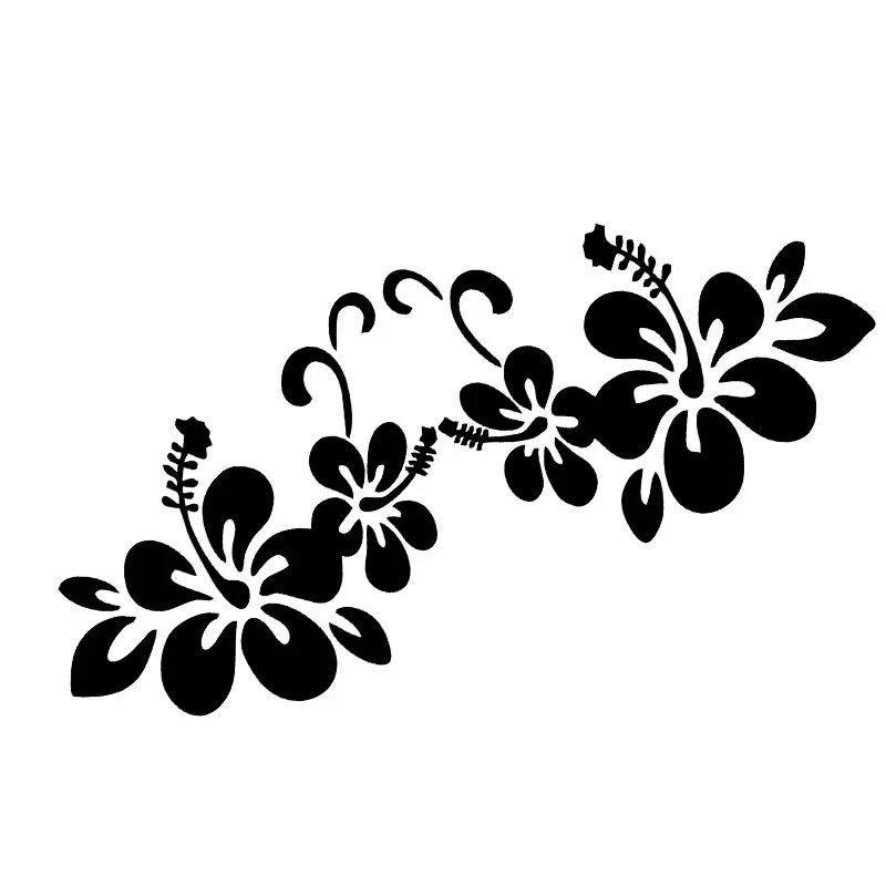 Flower Stickers Car Door Window Sticker