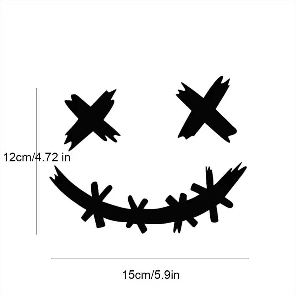‌Demon Smiling Face Decal