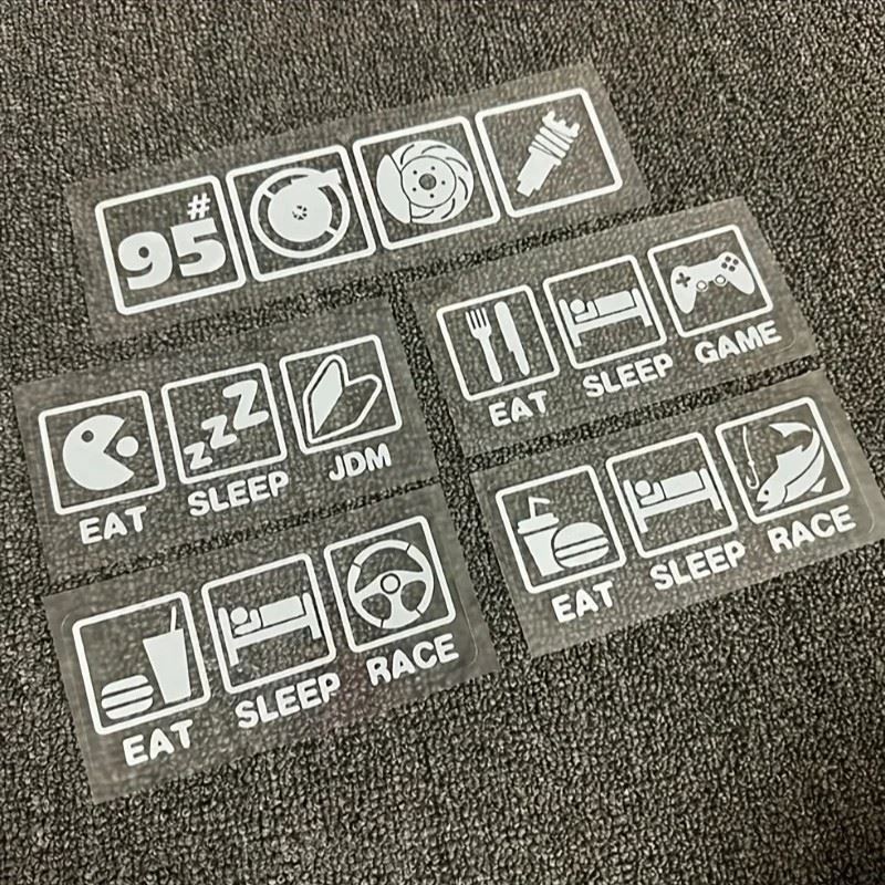 5PCS/SET JDM - Style Car Sticker Set factory