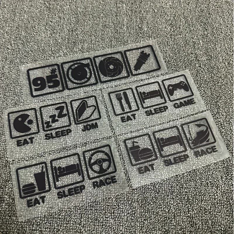 5PCS/SET JDM - Style Car Sticker Set suppliers