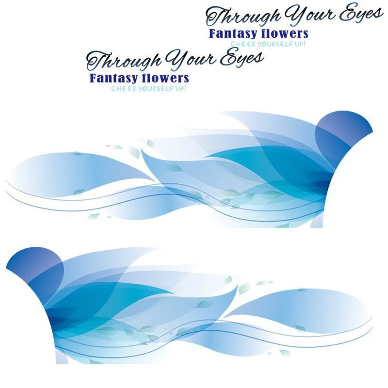Color Flower Style Car Body Custom Sticker