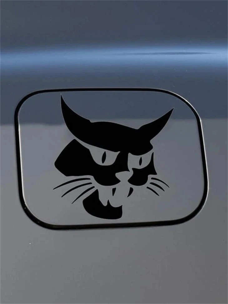 Ghost Hell Cat Car Sticker Decak