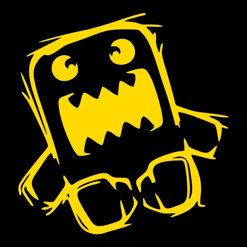 Die-Cut Vinyl Decal Domokun Car Sticker