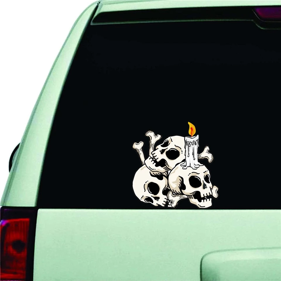 Car Window Ghost Diecut Adhesive Decal