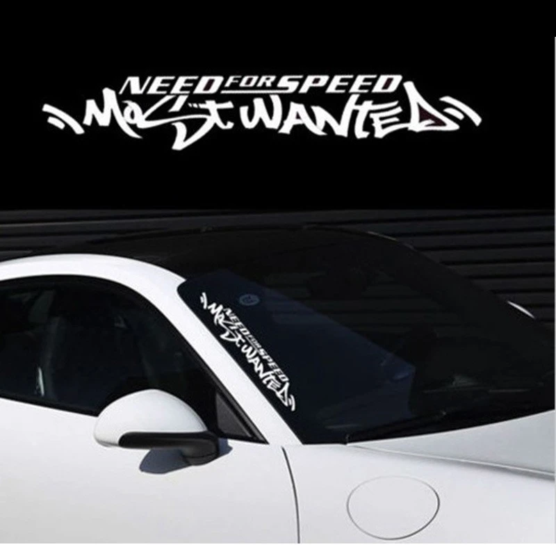 Vehicle Windshield Waterproof Letters Sticker