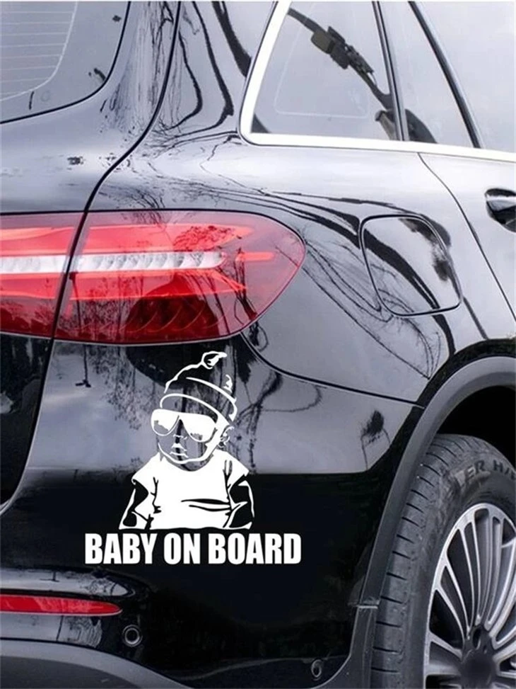 Baby On Board Vehicle Window Decal